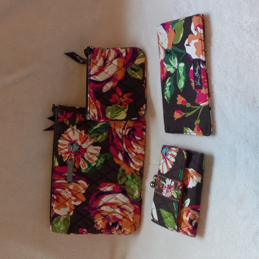 Vintage Vera Bradley English Rose Accessories